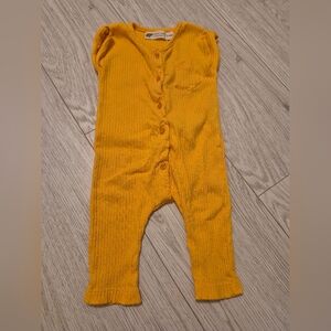 Monica & Andy Ribbed Romper, Size 3-6mo
